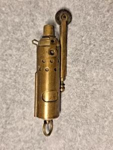 Vintage Messing WW2 Ära Grabenkunst Feuerzeug - Bild 1 von 10
