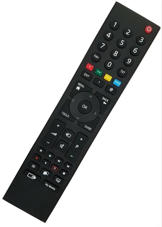 MARKENLOS Universal Fernbedienung für alle Grundig Fernseher TVs und Smart TVs Zubehör**/