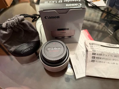TELECONVERSOR CANON EF EXTENSOR 1.4X III - Imagem 1 de 4