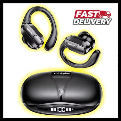 Lenovo XT80 Bluetooth 5.4 Wireless Earphones Noise Reduction Headset Ear Hooks - Image 1 of 4
