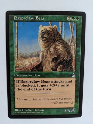 Razorclaw Bear Portal MTG NM Free shipping with tracking - Image 1 of 2