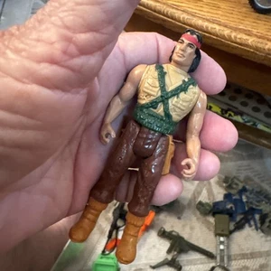 Seltene 5" Kenner Model 1990 Vintage Rambo PVC Actionfigur lose - Bild 1 von 2