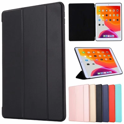 Magnetic Smart Cover Folding Leather Stand Silicone Case Cover For Apple iPad - Image 1 of 4