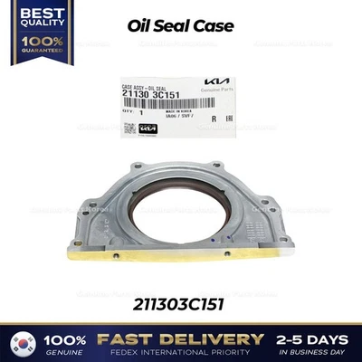 ⭐Genuino⭐ Estuche de sellado de aceite 211303C151 para Hyundai Azera Palisade Kia Sorento Foto 1 de 3