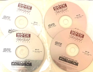 4 SHOWS PREMIERE ROCK COMEDY NETWORK 19 TRACKS: ROCK HIT SATIRES & SOUND BITES - Picture 1 of 1