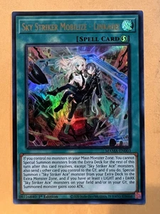 Yu-Gi-Oh! Sky Striker Mobilize - Linkage! MAMA-EN003 1st Edition Ultra Rare NM - Picture 1 of 2