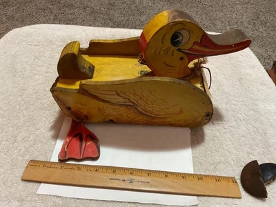 Fisher Price Ducky Daddles #148 1942 - image 1 of 4