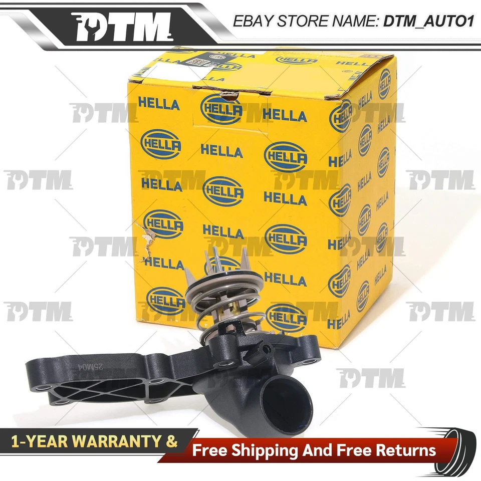 06E121111AL Termostato refrigerante motor HELLA PARA VW Audi S4 A7 Q7 S5 A6 3.0 TFSI Foto 1 de 4