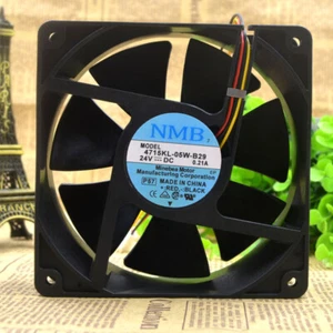 NMB 12038 24V 0.21A 4715KL-05W-B29 12CM Chassis Cooling Industrial Fan - Picture 1 of 5
