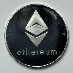 Ethereum Commemorative Coin - ETH Ethereum Coin Collectible Coin - Picture 1 of 8