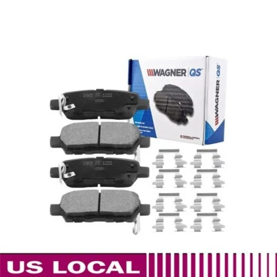 Pastillas de freno traseras de cerámica Wagner para Nissan Altima Murano Infiniti FX37 B27 CA Foto 1 de 4