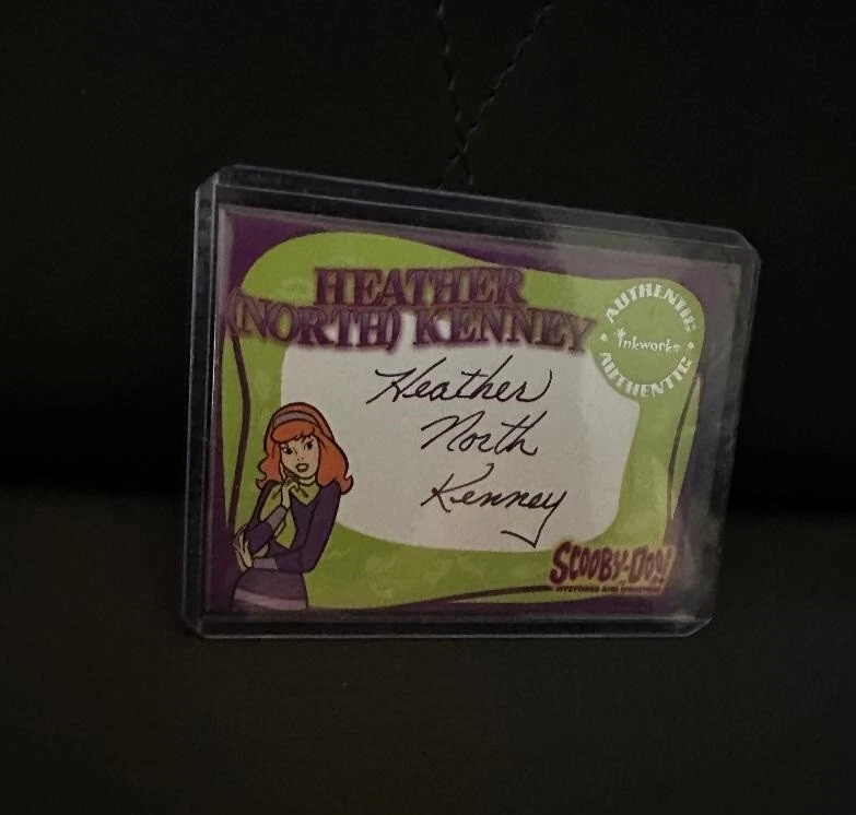 SCOOBY DOO INKWORKS AUTOGRAPH A6 HEATHER NORTH KENNEY DAPHNE - Image 1 of 1