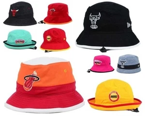 New Era and Mitchell Ness NBA Eimer Fischboot authentisch Basketballmütze Kappe neu mit Etikett - Bild 1 von 4