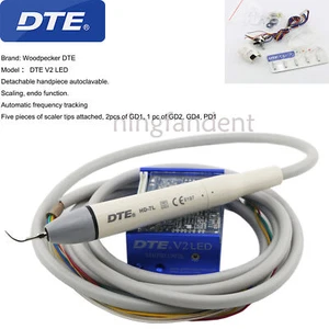Escalador piezoeléctrico dental ultrasónico pájaro carpintero pieza de mano incorporada Satelec DTE V2 LED - Imagen 1 de 18