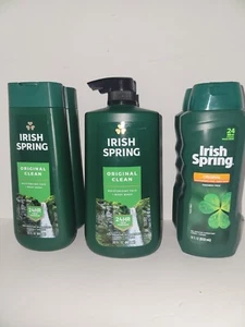 NEW Irish Spring Body Wash 6-PACK - 2-30oz Pumps, 2-20 Oz., 2- Original 18oz. - Picture 1 of 9