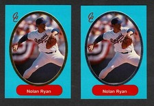 1993 Collectors' Chronicle Nolan Ryan Gold & Silver Inserts, Nr-Mint to Mint