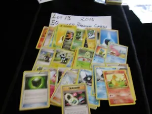 Pokemon Mixed Lot Of 50 Cards Lot 13 2016 - Picture 1 of 6