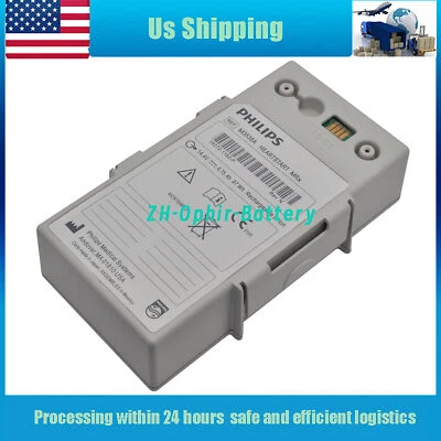 Genuine M3538A M3535A M3536A battery for HEARTSTART MRX MONITOR 14.4V 6.3Ah/91Wh