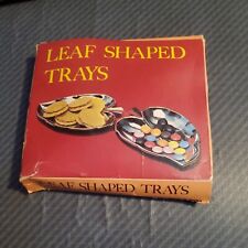 VINTAGE Leaf Shaped Trays [No. 81721] New **(#4)