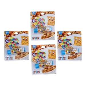 Cinnamon Toast Crunch Lip Balms (4 Pack, 0.12 oz ea) Breakfast Cereal Flavors - Picture 1 of 1