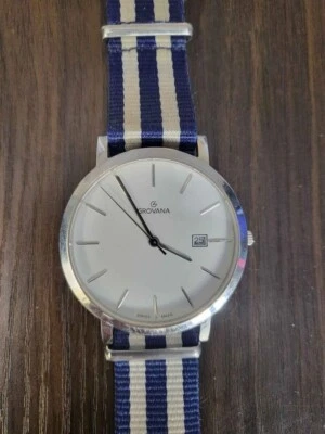 Reloj Grovana Hombre Hecho en Suiza 42mm Cristal de Zafiro Foto 1 de 4