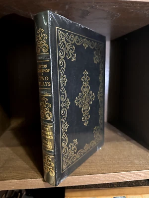 Easton Press: TWO PLAYS (Cherry Orchard, Three Sisters) Chekhov *SEALED* LEATHER - Image 1 of 4