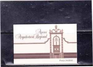AZORES / PORTUGAL BOOKLET ARCHITECTURE (1986)   MNH   - Picture 1 of 2