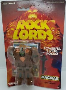 NEW Tonka Rock Lords Magmar Evil Warrior 7500 1986 Sealed on Card 