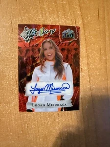 2024 Leaf Women of Sport - Logan Misuraca - HerStory Red Wave Auto 1/2 - Zdjęcie 1 z 2