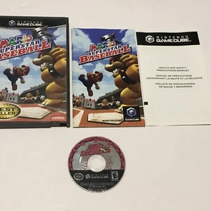 Mario Superstar Baseball (Nintendo GameCube) Complete CIB - Tested - Authentic - Picture 1 of 4