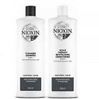 Nioxin System 2 Cleanser + Scalp Therapy 33.8oz/1 LITER DUO