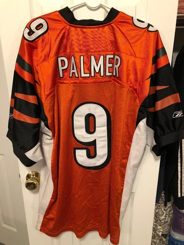 Carson Palmer Cincinnati Bengals Authentic Reebok Jersey Size 54 Cover