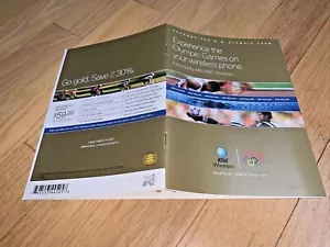 2004 AT&T WIRELESS / U.S OLYMPIC TEAM Booklet MICHAEL PHELPS / CARLY PATTERSON - Picture 1 of 10