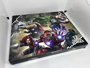 Marvel Avengers - 12 Days of Socks - 4 Crew & 8 Low Cut Socks - Shoe Sz 6-12 NEW - Picture 1 of 7