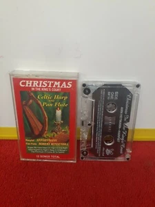 Christmas In The Kings Court Cassette Tape Celtic Harp Pan Flute music songs - Picture 1 of 3
