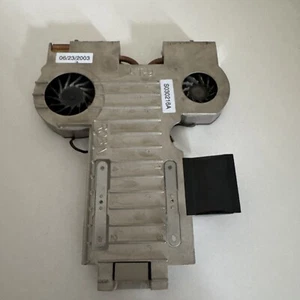 HP/Compaq Laptop CPU Kühlkörper mit zwei Lüfter S030216A wiederverwendbar - Bild 1 von 10