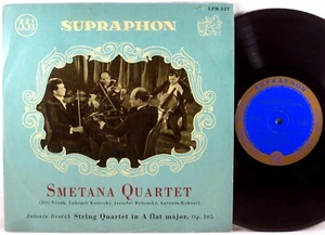 10" SUPRAPHON 1950s Dvoark SMETANA QUARTET String Quartet LPM-227 - Imagen 1 de 4