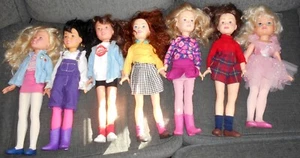 Lote de 7 muñecas Scholastic Babysitters Club 1993 vintage - Imagen 1 de 5