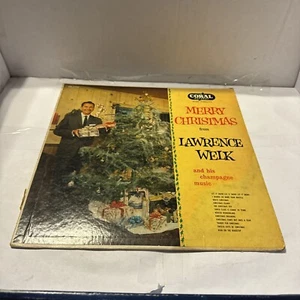 MERRY CHRISTMAS LAWRENCE WELK HIS CHAMPAGNE MUSIC VOL 2 CORAL CRL 57093 12" 33 - Imagen 1 de 5
