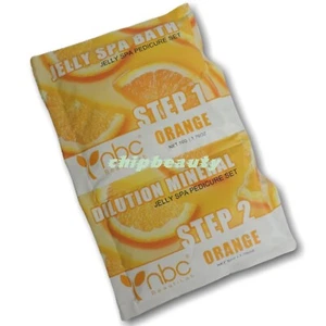 Kit de Pedicura Jelly Spa 1&2 Lujo Perla Brillo y Refrigeración Aroma Naranja - Imagen 1 de 2