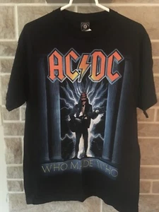 AC DC Who Made Who Black T Shirt Mens Size S New - Picture 1 of 1