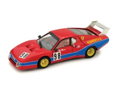1:43 Brumm Ferrari 512Bb Le Mans Monza 1982 Guercino #98 R416 Diecast MMC Foto 1 de 2