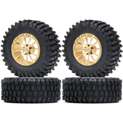 Llanta de aluminio Beadlock de 2,6" neumáticos para RC 1/7 1/8 MK07 4082 H8H KM4 Foto 1 de 4