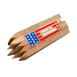 Sandbaggy 24" Wood Stakes For Concrete Forms (1" x 3" x 24") - MADE IN USA - Picture 1 of 11
