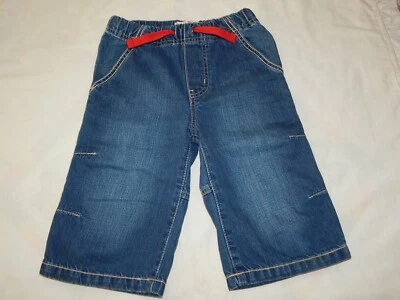 Pantalones cortos de jean de tabla VHTF Mini Boden para niños talla 7 cintura corta funcional Foto 1 de 3