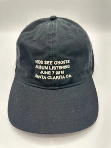 Kaney West Kinder See Ghosts Album Logo schwarz Herren Erwachsene Baseballkappe Mütze Einheitsgröße - Bild 1 von 5