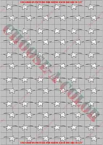 Kit de máscara de pintura corporal de radiocontrol estrellas distorsionadas SHS4102P-X en colores - Imagen 1 de 4