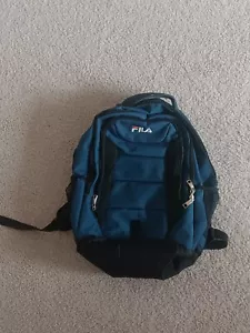Fila Backpack Teal laptop purple and green new with tags - Picture 1 of 3