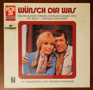 Wünsch Dir Was By Vivi Bach + Dietmar Schönherr LP Vinyl Record SHZE 311 German - Picture 1 of 8