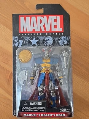 Figura de acción Hasbro Marvel Universe Deaths Head serie Infinite de 3,75" Foto 1 de 4